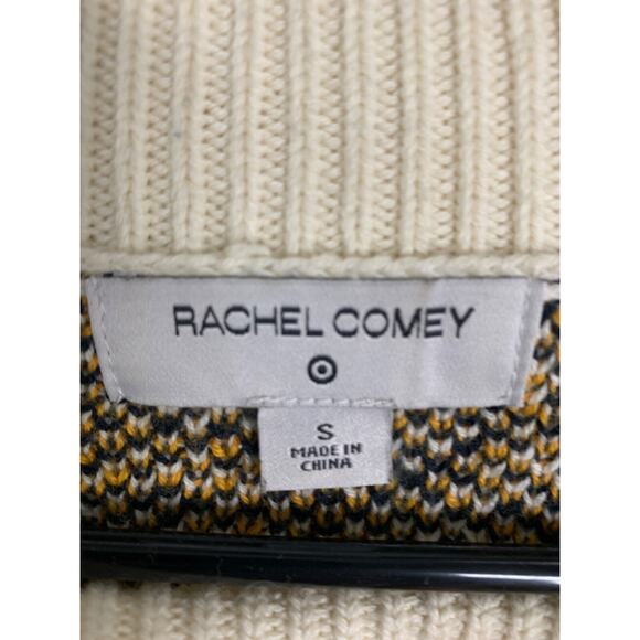 Rachel Comey Womens Abstract Pattern Sweater Small Wool Blend Multicolor - Picture 3 of 6
